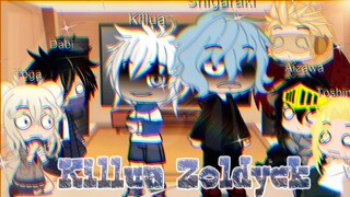 Mha Heroes&Villians React to Killua Zoldyck || Gacha Club|| Bnha X HxH