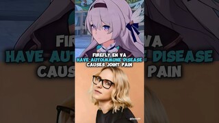 Firefly English Voice Actor Has Autoimmune Disease That Causes Joint Paint - Honkai Star Rail 2.2