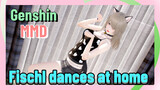 [Genshin Impact  MMD]  Fischl dances at home