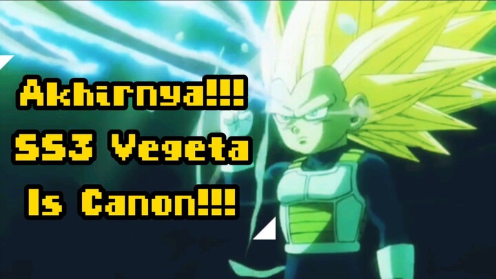 SS3 Vegeta Terkonfirmasi Canon.