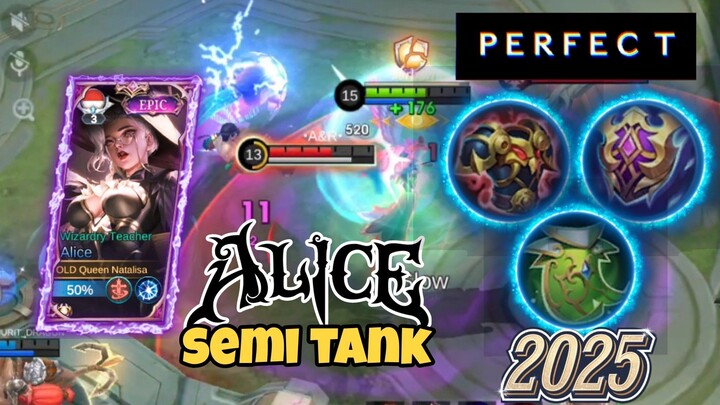 Alice semi tank di exp lane bikin lawan frustasi
