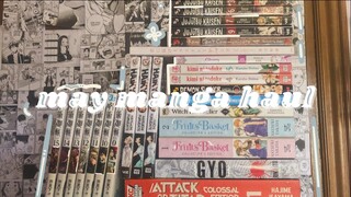 may manga haul unboxing + haul // 20+ volumes // evergarden.a