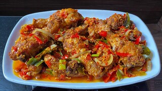 100% enak wajib coba‼️ Resep terbaru ayam goreng sambal bikin susah move on