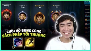 CƯỜI VỠ BỤNG CÙNG ANH EM GAM KHI CHƠI THỬ CHẾ ĐỘ MỚI: SÁCH PHÉP TỐI THƯỢNG | LEVI STREAM