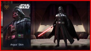 ARGUS STAR WARS SKIN | ARGUS DARTH VADER GAMEPLAY | ARGUS NEW SKIN [JULY 2021]