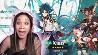 Pulling for Xiao and the Primordial Jade winged-spear! | Genshin Impact | Lorie on Twitch