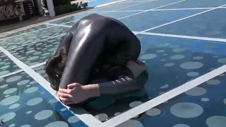 26 [منقول] فنون الليونة والجودو: روسلانا – انحناء خلفي ثلاثي مرن بلا فواصل – وضعية التنين الذهبية با