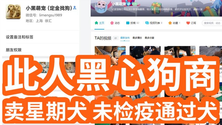 Seluruh kronologi penipuan uang oleh uploader @Li Dasheng Pet (nama asli Xiao Hei Meng Chong)