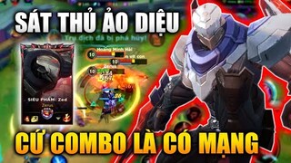 [LMHT Tốc Chiến] Zed Sát Thủ Ảo Diệu Cứ Combo Là Có Mạng Trong Liên Minh Tốc Chiến