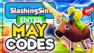 NEW SLASHING SIM (UPDATE) WORKING CODES in Roblox Slashing Simulator