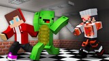 Escape the Pizzeria in Minecraft JJ and Mikey Challenge Pranks - Maizen