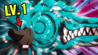 LEVEL 1 NA LALAKI TINALO ANG SS-RANK NA DRAGON | Anime Recap Tagalog