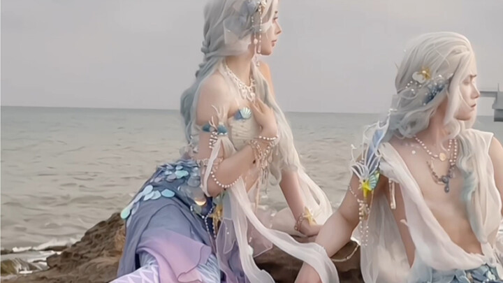 I’ve lived a long life, but this is the first time I’ve seen a mermaid come ashore!