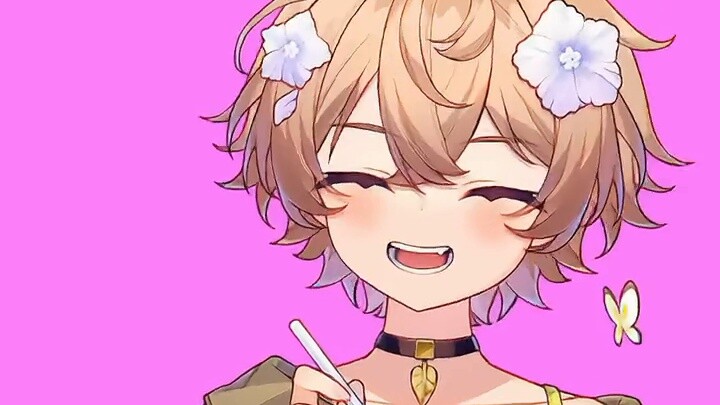 [live2d model display] [New Little Boy V model preview] Noisy and noisy simple version