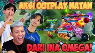 INA OMEGA MAIN NATAN OUTPLAY LAWAN BARENG RRQ CLAY DAN DYREN !!