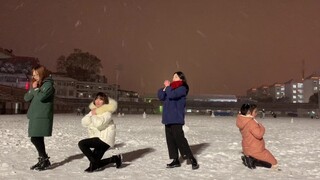 风雪中的snow halation❄