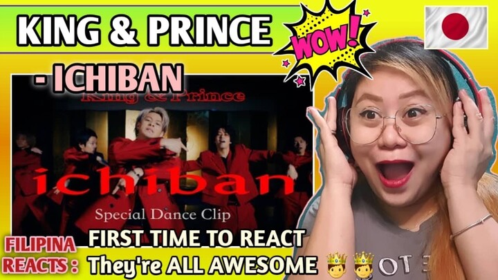 KING & PRINCE - ICHIBAN // FIRST TIME TO REACT