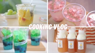 VIETSUB | 19 loại nước uống bổ dưỡng từ TRÁI CÂY - Trà cold brew, Soda đại dương, Macchiato | Lynkam