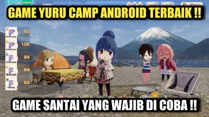 Game Yuru Camp Android Terbaik !!! Game Santai Yang Wajib Di Coba !!!