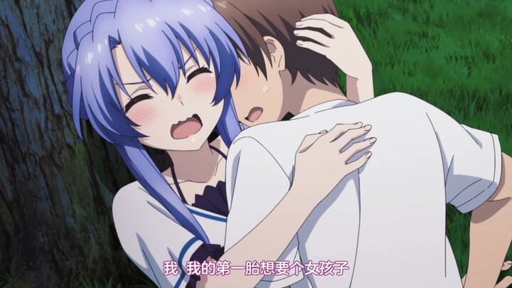 “刚睡醒就想生女儿😂😂😂”