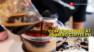 Conversations at Primero Coffee in San Fernando Pampanga