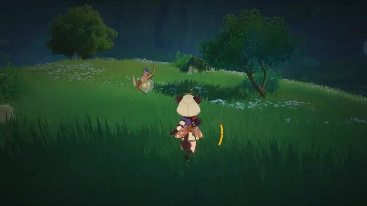 [Genshin Impact] Version 3.5 easter egg, Paimon ran out of the map after disappearing