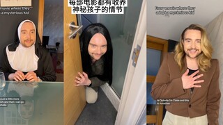 电影里都有的收养神秘孩子的情节