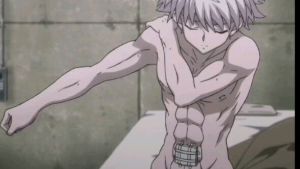 [AMV]Perfect muscle line of Killua Zoldyck|<Hunter×Hunter>