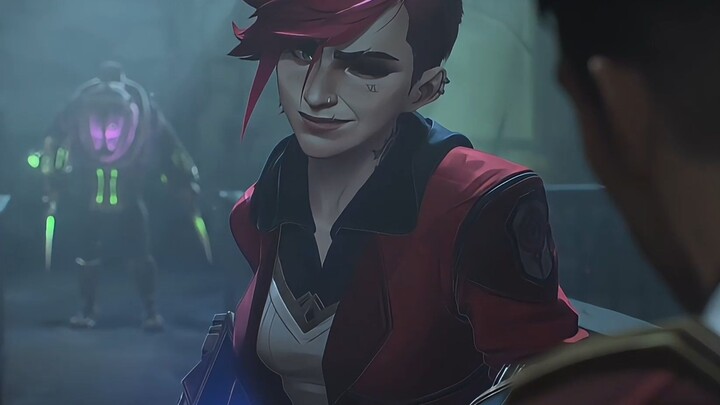 The former underground boxing queen of Zaun, now a Piltover law enforcer who punches first and then 