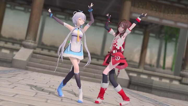 [Luo Tianyi x Le Zhengling-Server Resmi Grup Frost Snow Millennium Utara dan Selatan yang asli