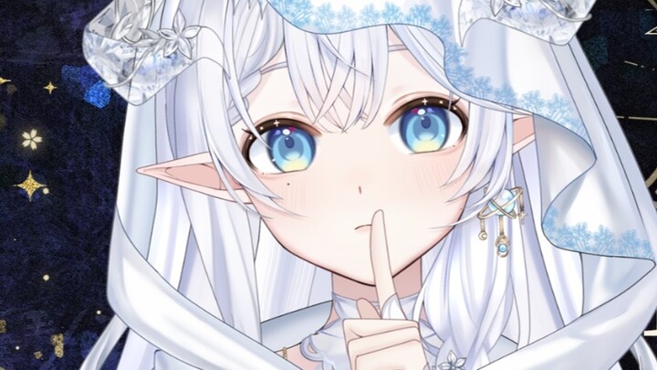 [Live2D model display] Make a pious vow with the Holy Spirit in the sky and turn your sorrow into a 