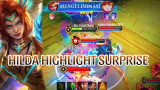 HILDA HIGHLIGHT SURPRISE