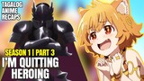 Mahilig Pala ang Pusa sa Big Black Crush Armor | I'm Qutting Heroing Tagalog Anime Recap
