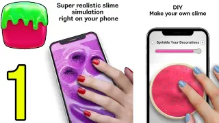 Super Slime Simulator: Satisfying ASMR & DIY Games - Gameplay Walkthrough Part 1 (iOS, Android)