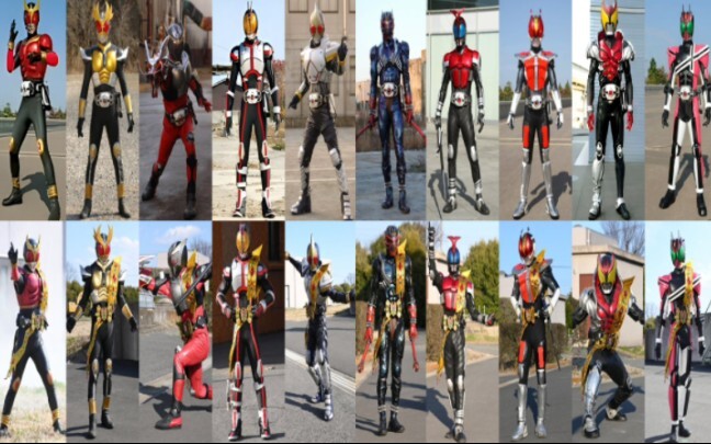 Comparison of the old Heisei Knights of Reijudo and Decade