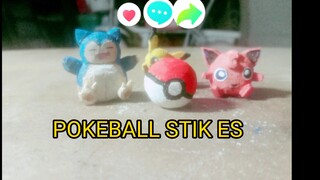 bikin pokeball dari stik es? emang bisa nangkep Monter?