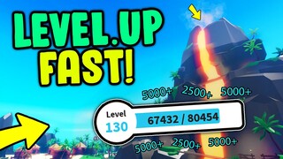 How To LEVEL UP FAST! In Fishing Simulator ROBLOX