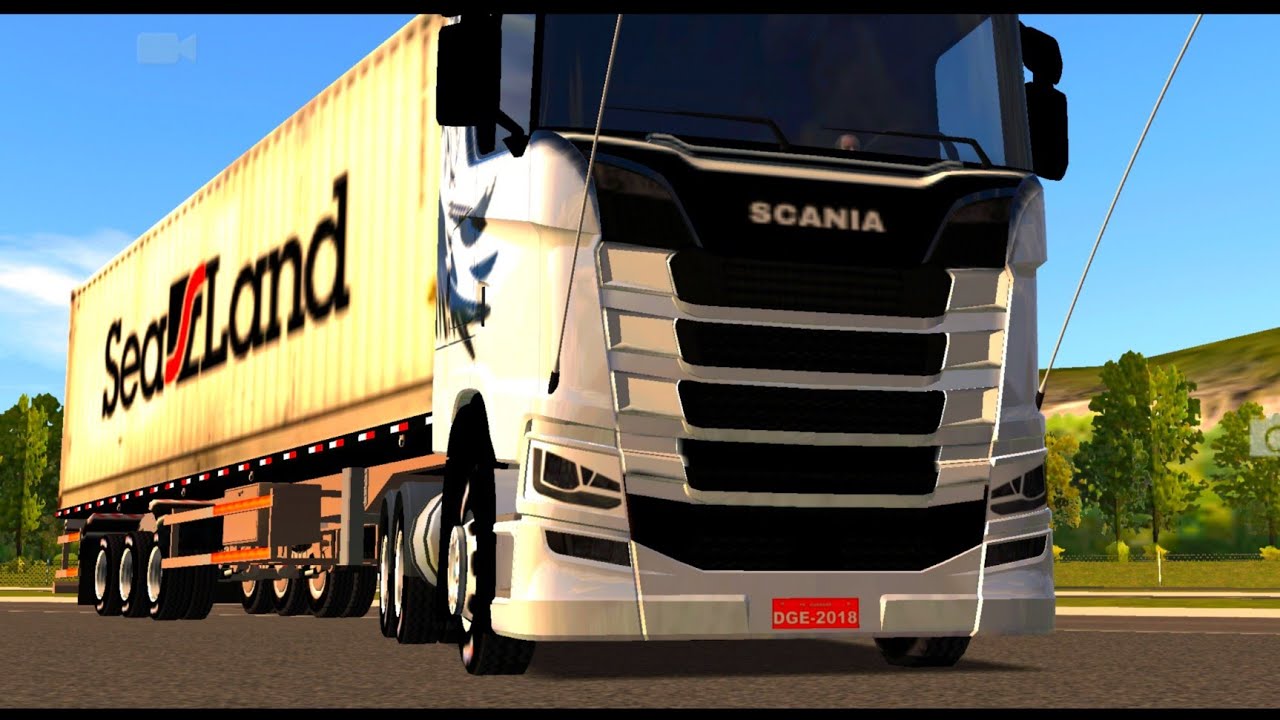 mod car scania truck driving simulator