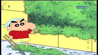 Shin Cậu Bé Chì Lồng Tiếng Full Màn Hình Tổng Hợp - Cả Nhà Shin Cắt Tỉa Hàng Rào