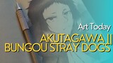 One day one art || Akutagawa || Bungou Stray Dogs