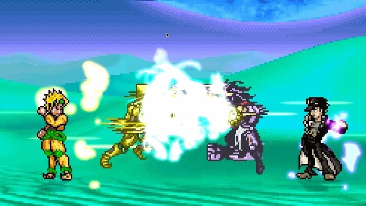 【MUGEN】The strongest Jotaro vs. the strongest DIO