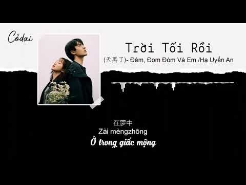 [Vietsub + Pinyin] Trời Tối Rồi (天黑了) (Đêm, Đom Đóm Và Em / Cause夜、萤火虫和你) - Hạ Uyển An