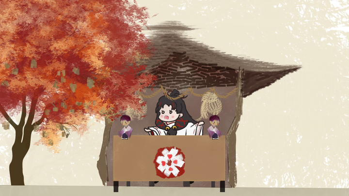 [ Onmyoji ] The shop of the rag-picking god, Kamisama Yui, collapsed!! (Onmyoji x Kidomaru)