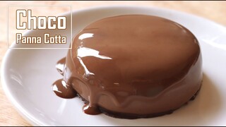 ช็อคโกแลตพานาคอตต้า Choco Panna Cotta l ครัวป้ามารายห์