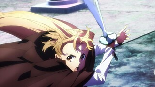 "Cut All Dialogues" The new version of Asuna Kirito VS the first level guard BOSS How exciting! !