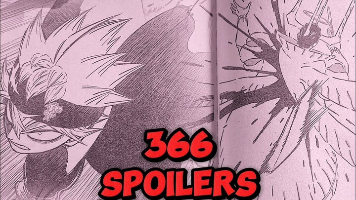 DAMNATIO ONE HIT DELETE TALAGA NI ASTA! Black Clover Spoiler Chapter 366