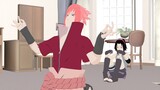 [MMD x Naruto] Sakura and Sasuke switch's bodies