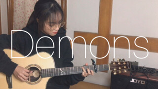 [Musik]Cover <Imagine Dragons> dengan Permainan Gitar