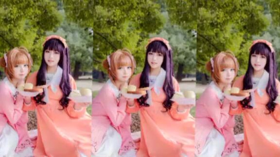 Sakura vs tomoyo ( phố đã lên đèn )