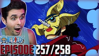 "SOGEKING SOGEKING" One Piece Ep. 257,258 Live Reaction!